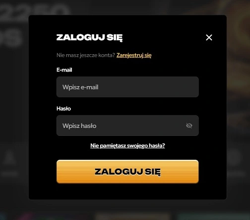 Wejście do Spinsy Casino