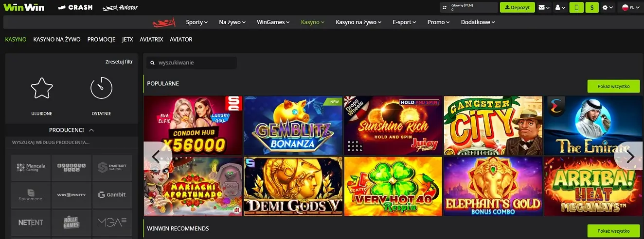 WinWin-online-casino-strona-glowna